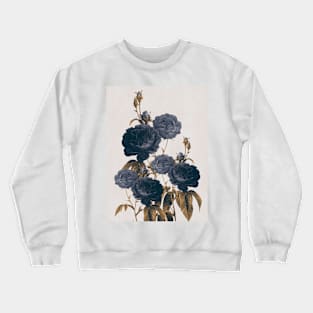 blue flowers Crewneck Sweatshirt